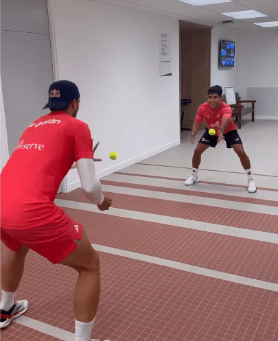 Chingotto Galan training