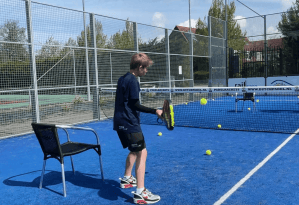 padel basic drill