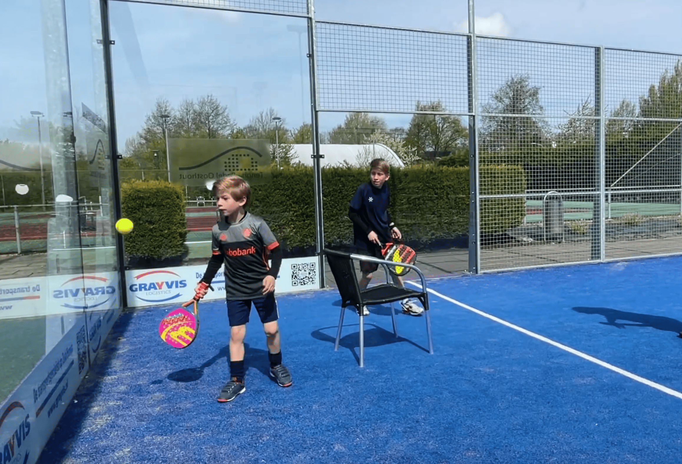 padel drill