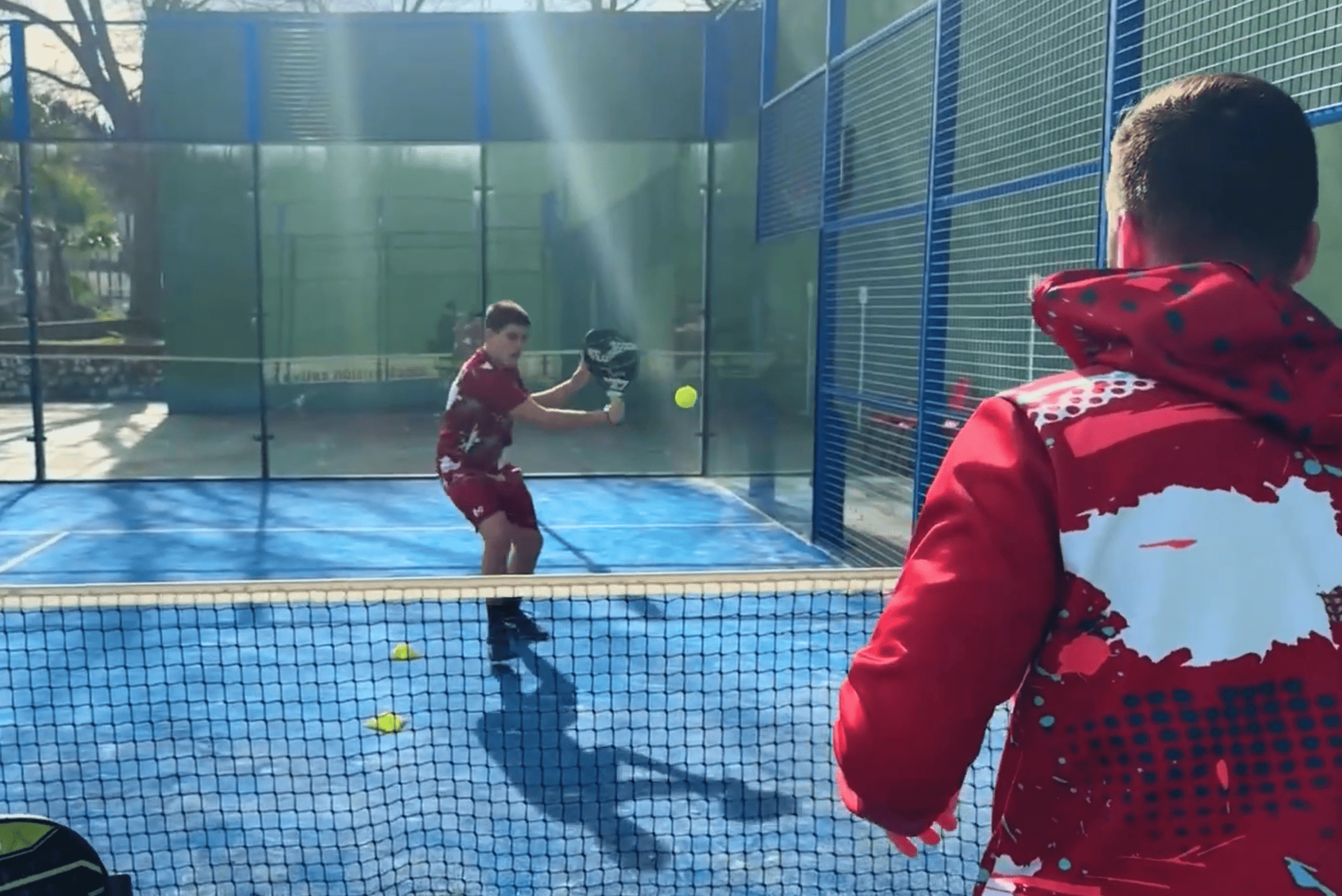 padel volley