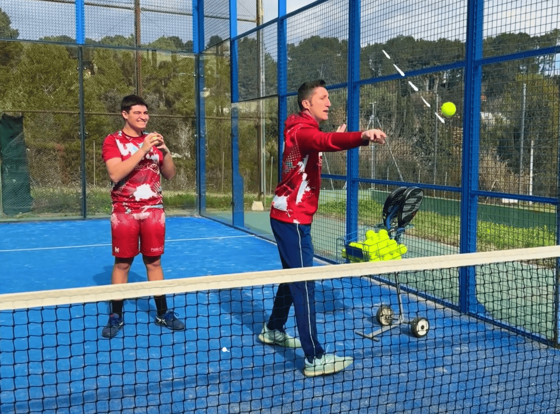 padel volley