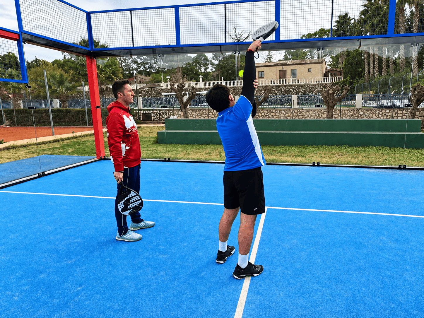padel smash